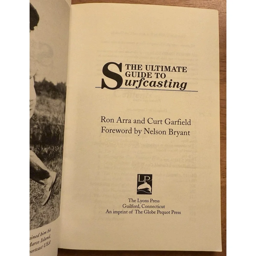 Ultimate Guide to Surfcasting by‎ Arra And Garfield 2001 Paperback Book.